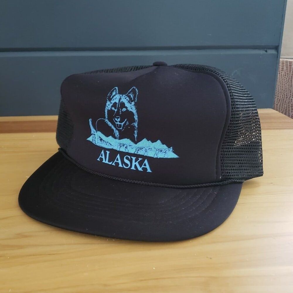 80s/90s Black Alaska Snapback